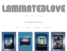 Tablet Screenshot of laminatedlove.com